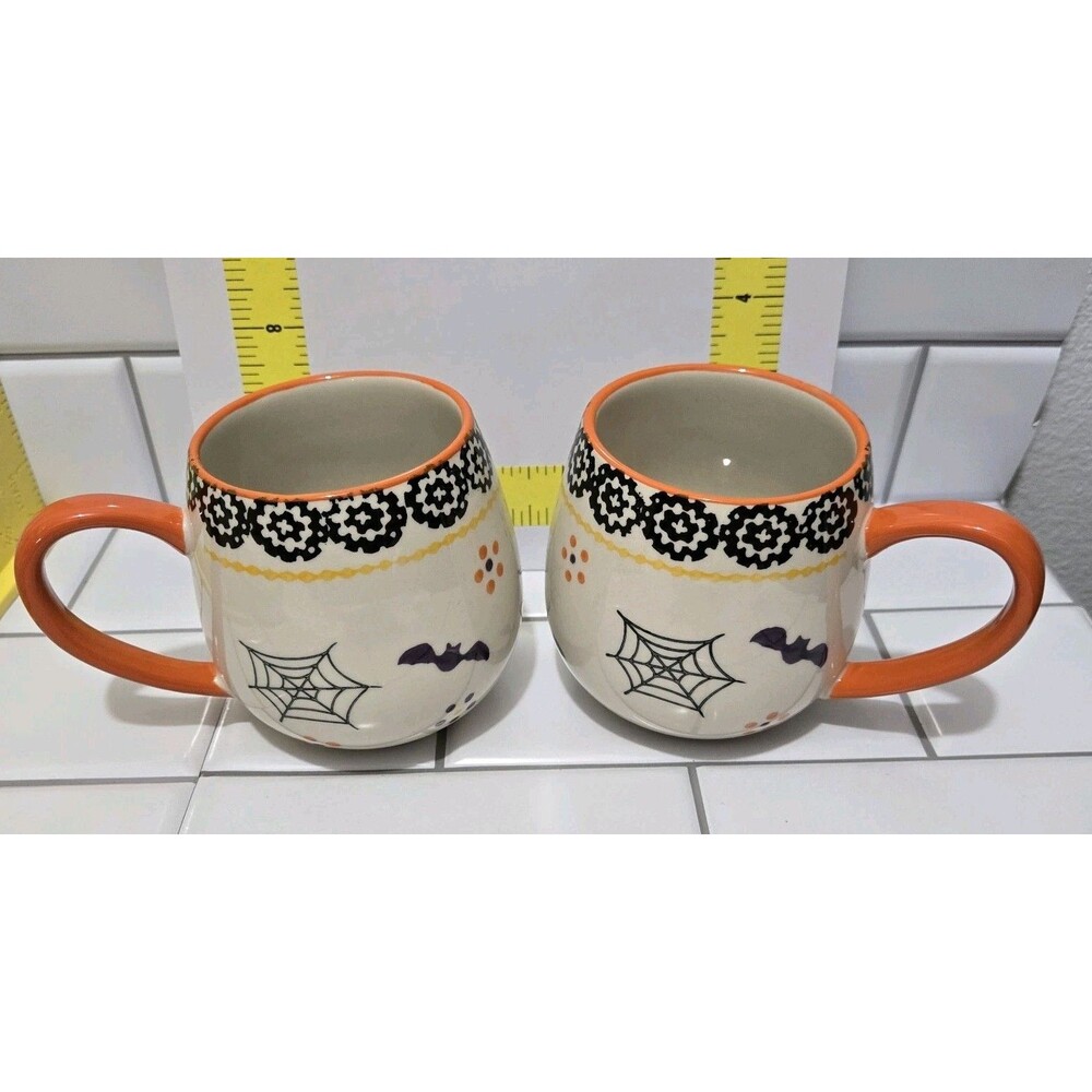 2 Temptations Seasonal Halloween Boofetti mugs 14oz